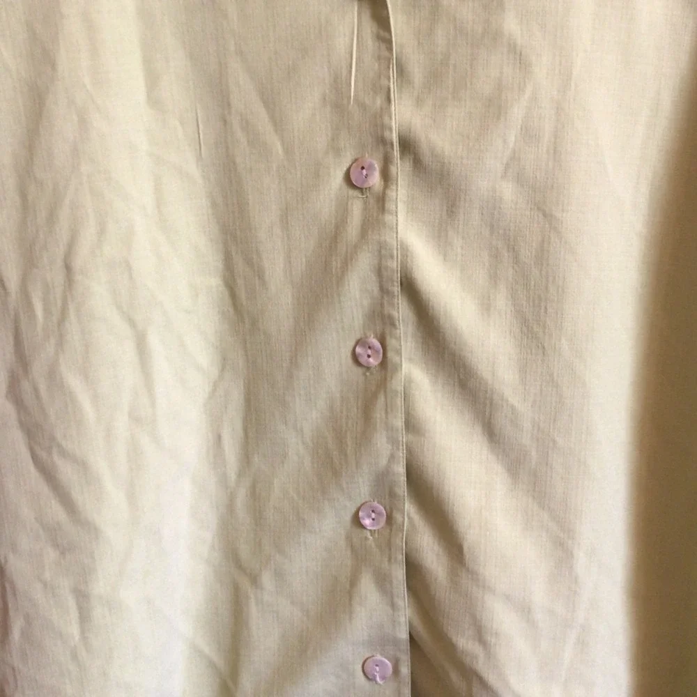 Tommy Bahama Womens Lime Green Stretch Silk Short Sleeve Camp Shirt Size M 8 10 - Picture 3 of 5